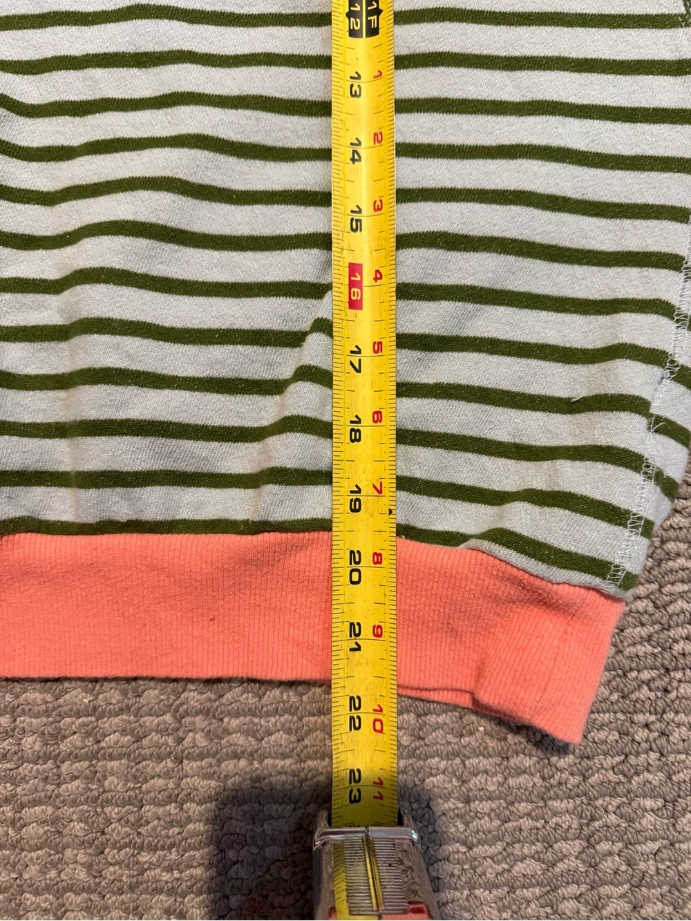 Pilcro Striped Sweatshirt, Anthropologie, Women's XS - Picture 7 of 8